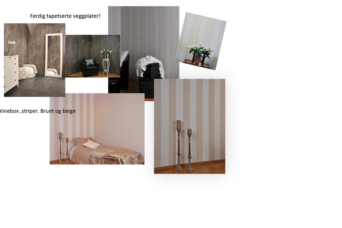 brunt og beige - betong og striper moodboard