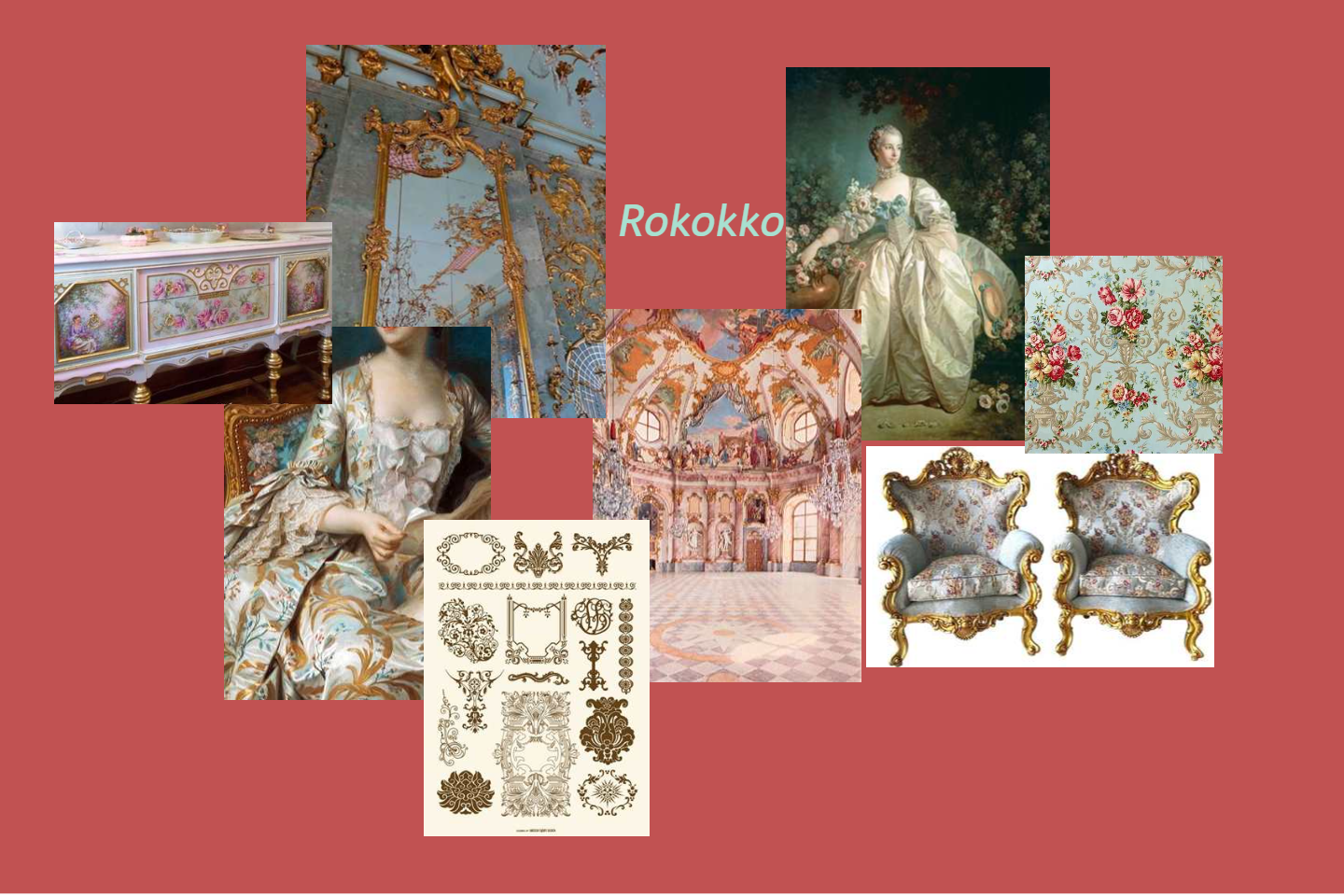 rokokko moodboard